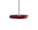 Lampa wisząca Asteria mini 31cm w kolorze rubinowo czerwonym